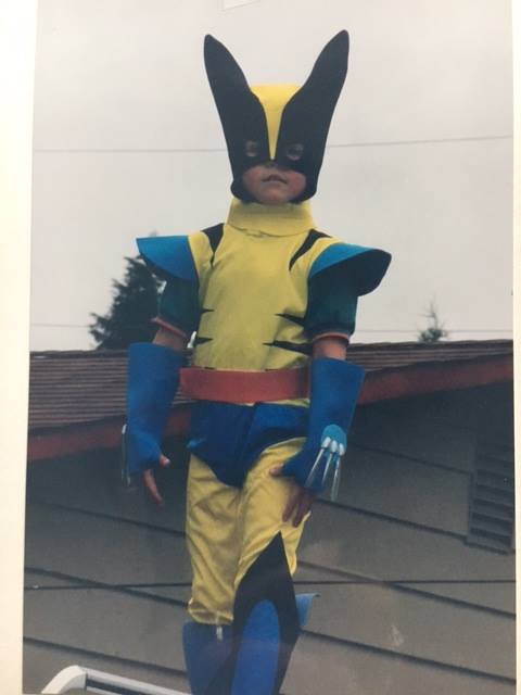 Tilted Birthday Photo